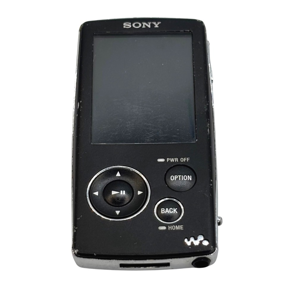 Sony Walkman NWZ-A818 Digital Media Player Black 8GB MP3 Video Player Untested
